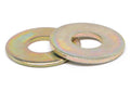 5/8x22 Grade 8 Flat Washer Medium Carbon Steel Yellow Zinc Plated Pk 1000 R711825