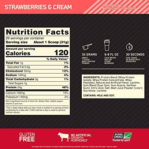 10 Pound Whey Protein Powder A132733