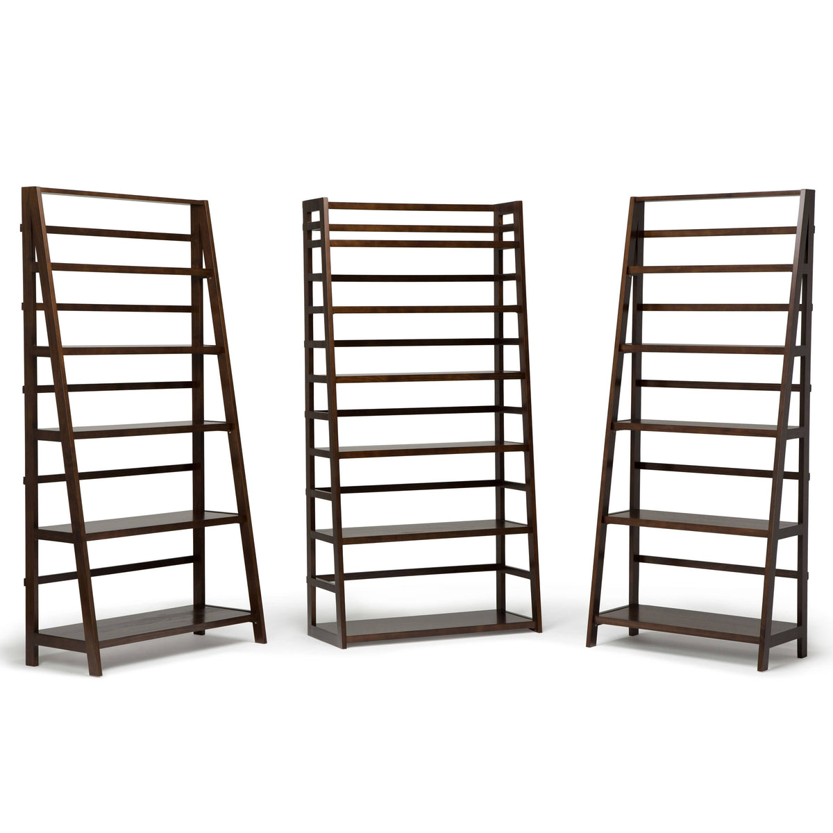 Rustic Solid Wood Bookcase M3951