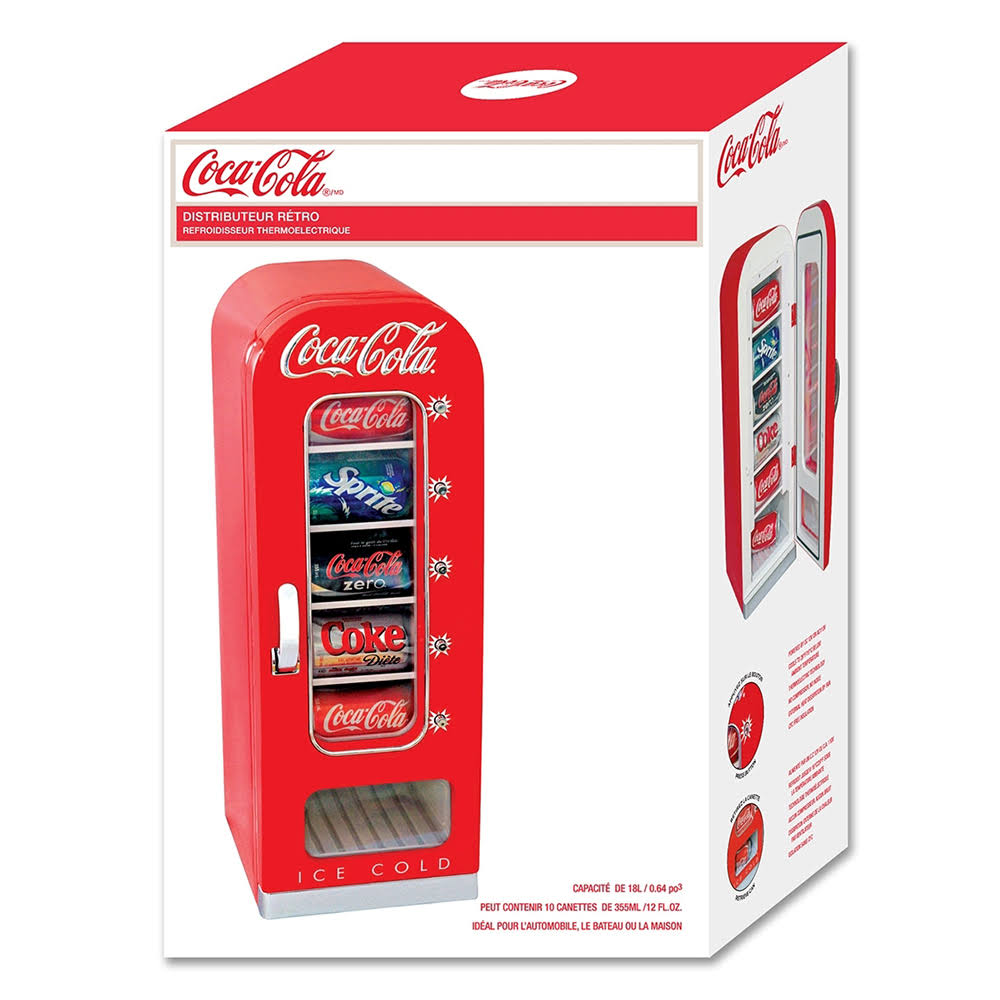 10-Can Retro Vending Fridge L821