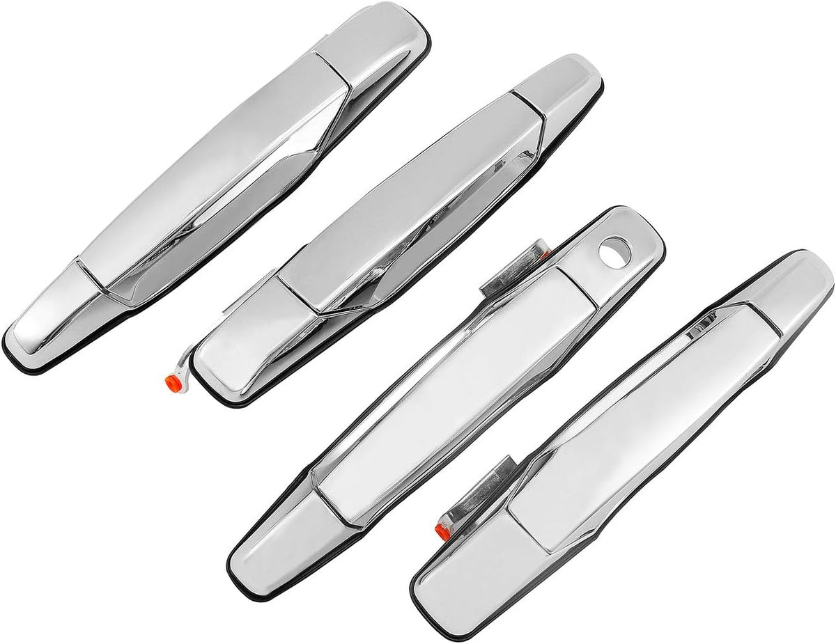 Chrome Door Handle 4Pcs Pack of 2 B881