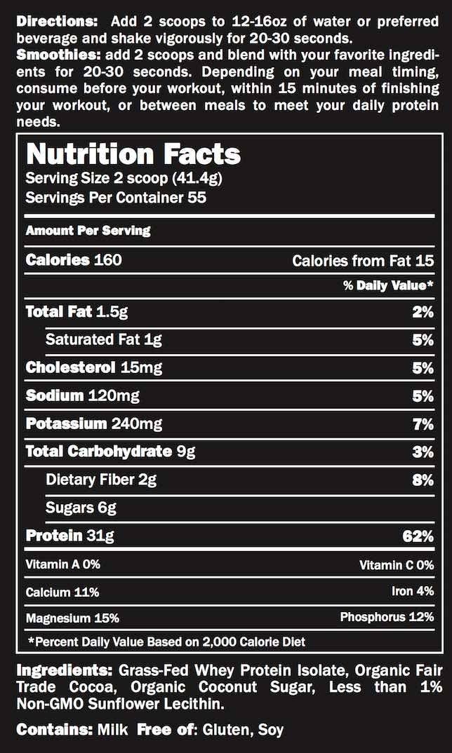 Grass Fed Whey Isolate, 30g Protein, 5 lb Z4680