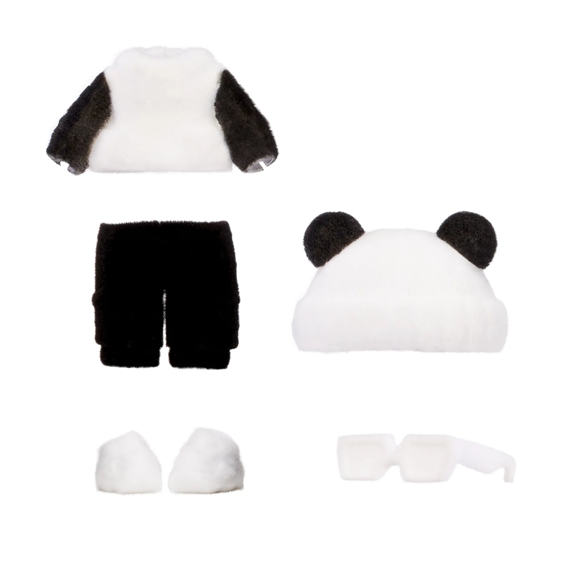 Fuzzy Surprise Series 1 Peter Panda 7" Fashion Doll with Beanie, Glasses, Outfit, Shoes K931716