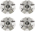 Chrome Custom Wheel Center Hub Cap with Screws S97167