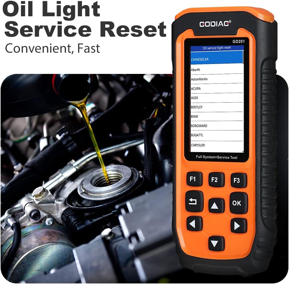 OBD2 Scanner Diagnostic Scan Tool with 29 Reset Service V790150