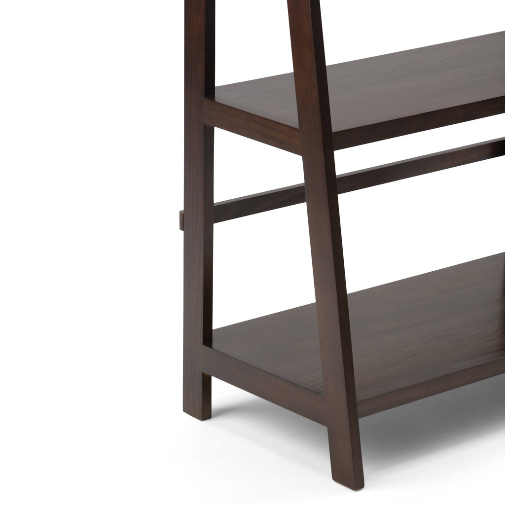 Rustic Solid Wood Bookcase M3951
