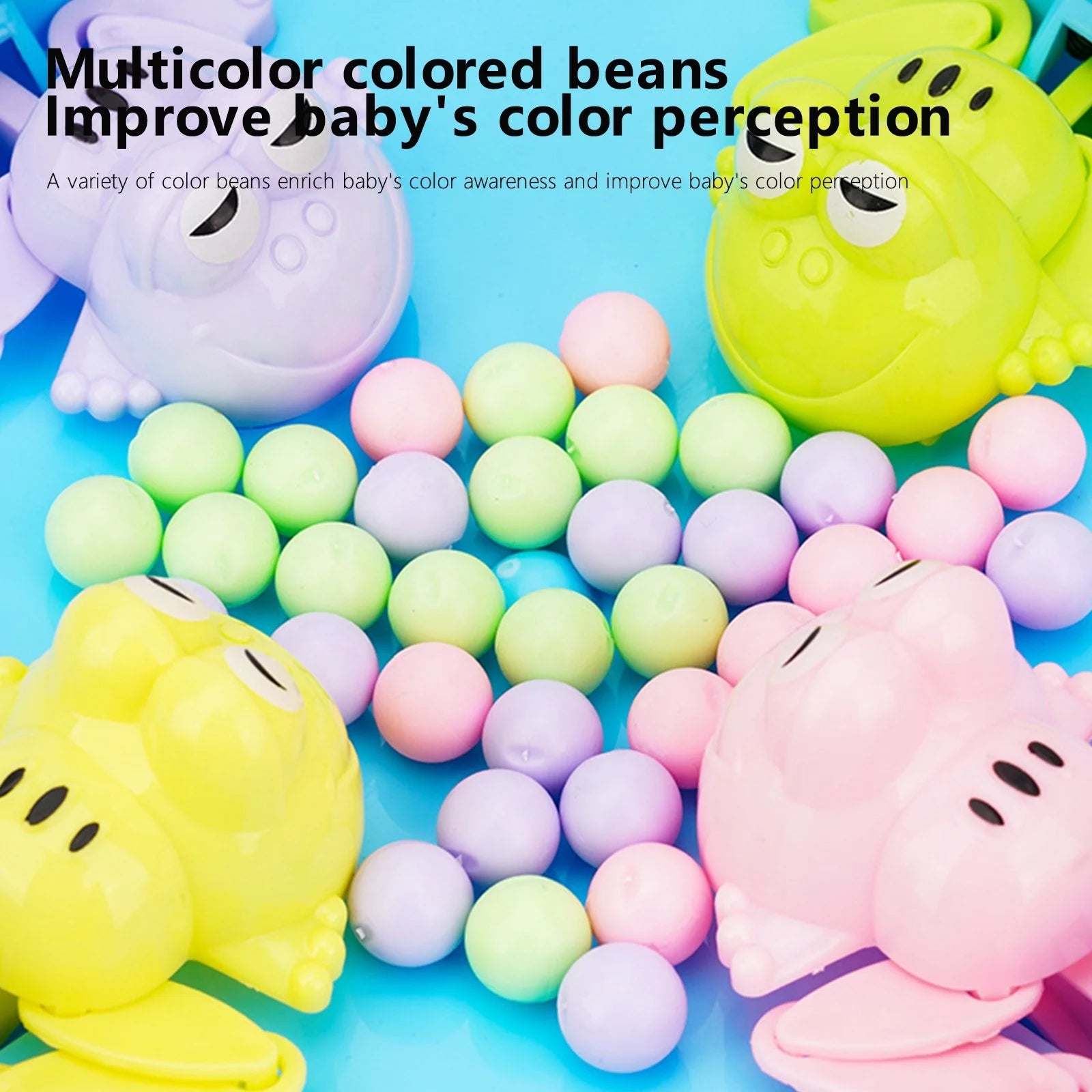 Hungry Frogs Eating Beans Children Board Strategy Games Toy C27703