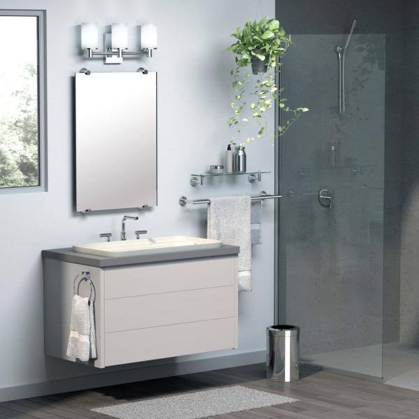 48 inch Satin Nickel Grab Bar K210