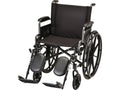 Lightweight Wheelchair with Desk Arms and Footrests U563