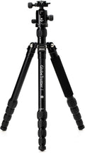 Black Travel Tripod with Ballhead and Monopod D83913