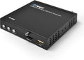 4K HDMI Scaler Up and Down Convert Resolutions 720p 1080p 4K 30Hz 4K 60Hz with Optical Analog Audio Extractor RS-232 K28127