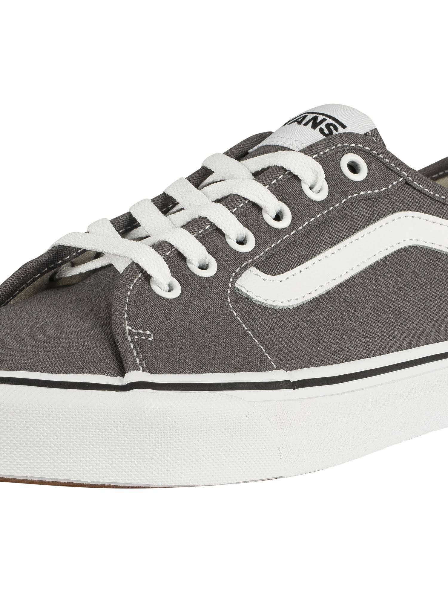 Grey Canvas Trainers L6530