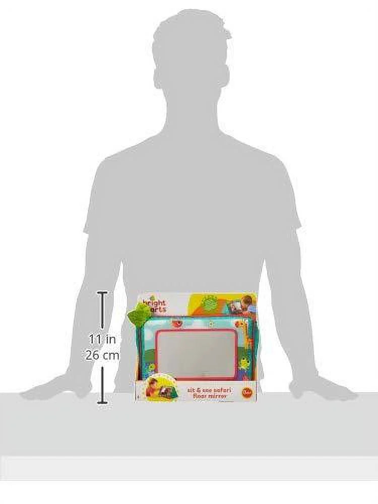 Sit and See Safari Floor Mirror Tummy Time Activity Toy C9501