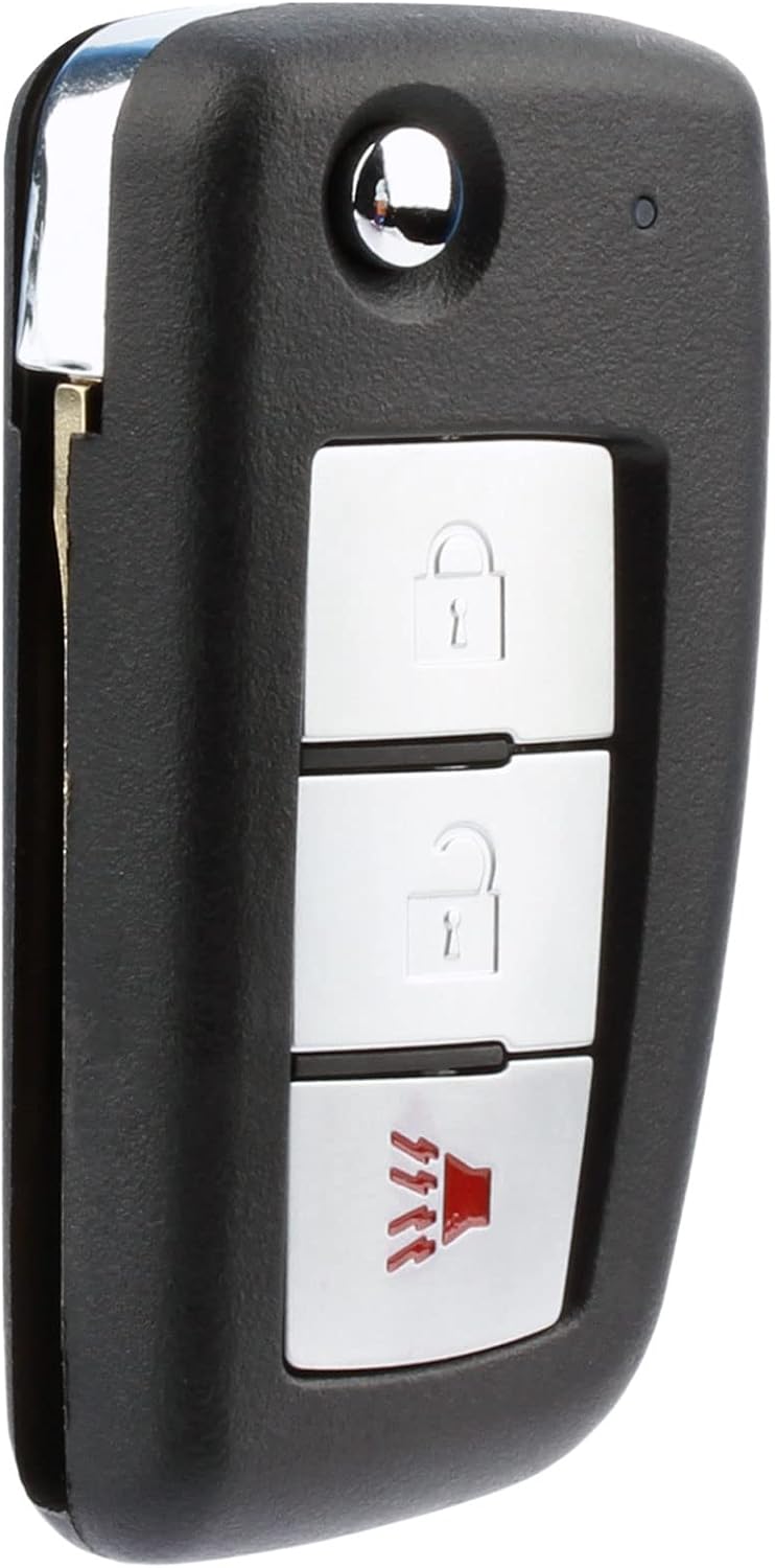2x Keyless Entry Remote Car Key Fob Flip 3btn Pack of 2 A1791