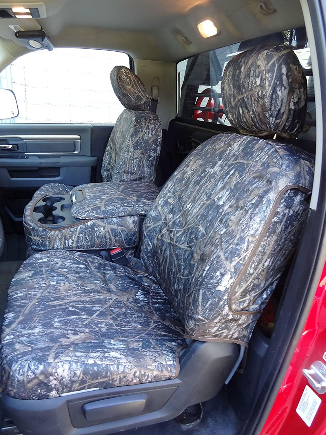 Camo Seat Covers for Dodge Ram Crew Cab Front and Back Seat V354857