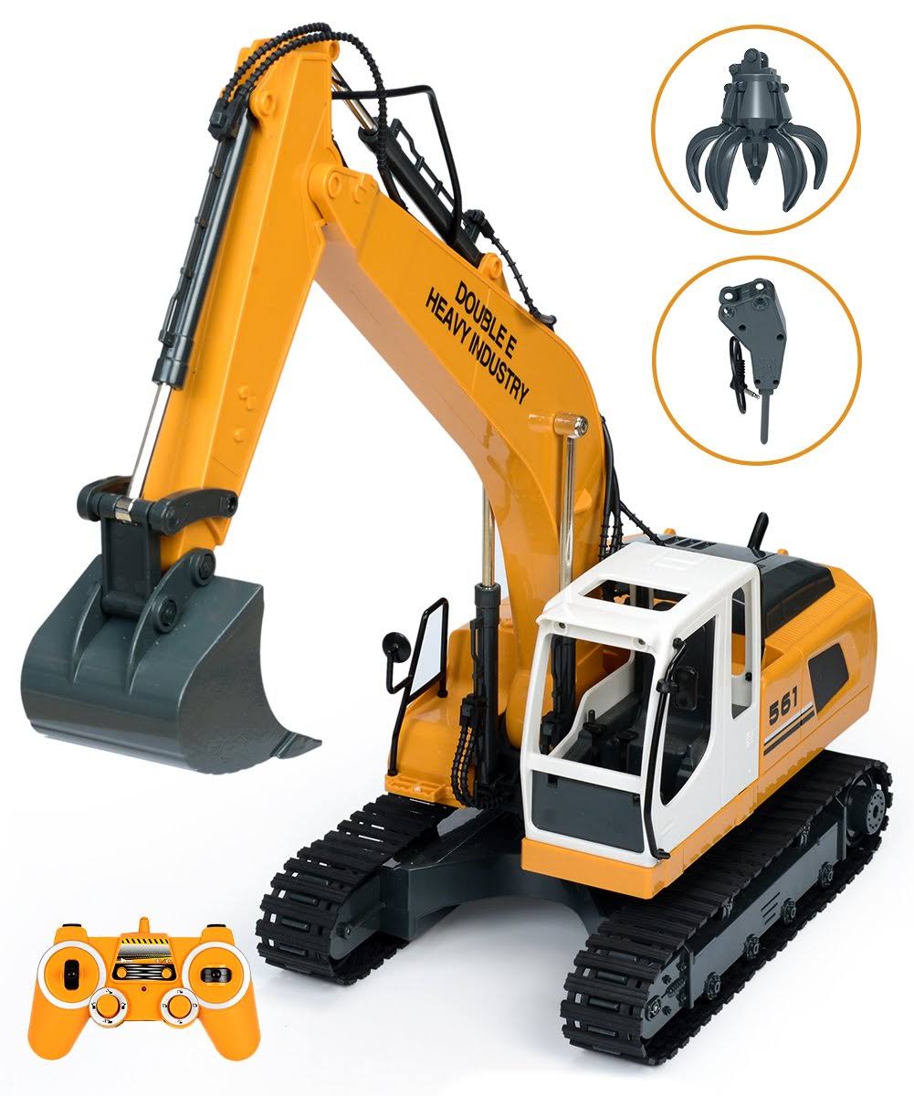 17 Channel RC Excavator Metal Shovel Remote Control Q24193