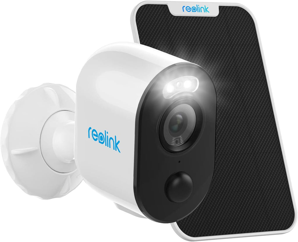 Wireless Solar Powered Security Camera with Motion Activated Light E310113