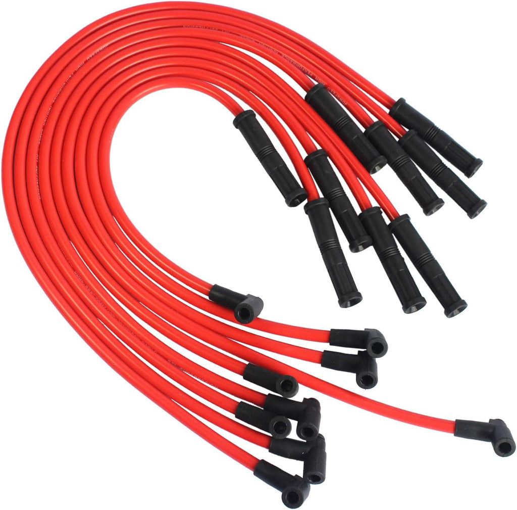 HEI Distributor With Spark Plug Wires Ignition Combo Kit Pack of 2 K575916
