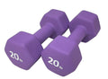 Neoprene 20LB Hex Dumbbell Hand Weights Set of 2 R6410