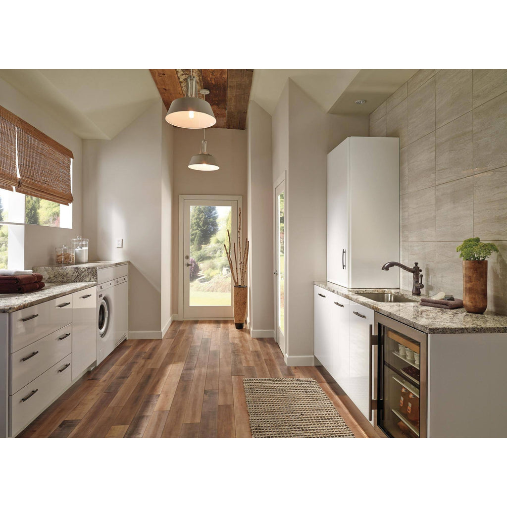 Chrome Single Handle Pull-Out Kitchen Faucet S4896