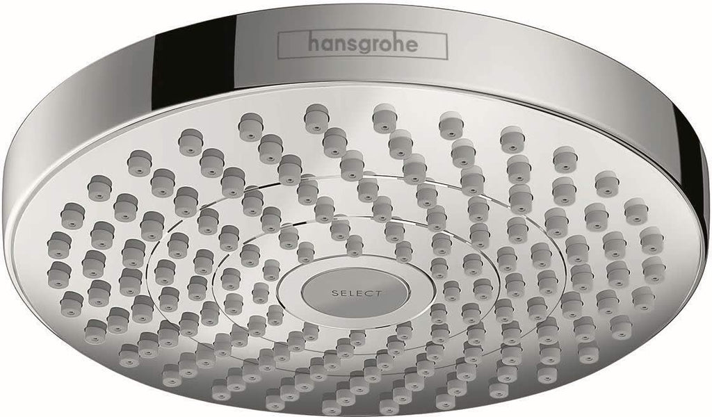 Brushed Black Chrome 7-inch 2-Spray Showerhead G9875