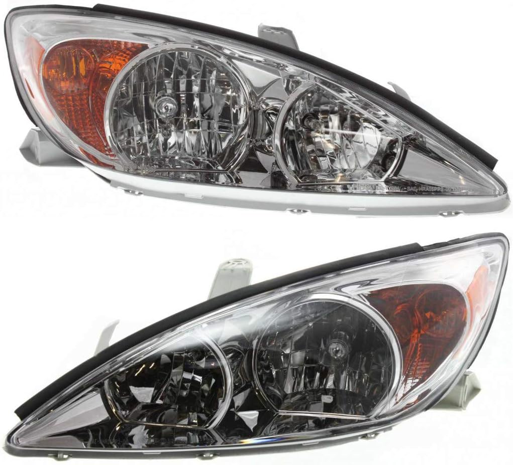 Toyota Camry Headlight Assembly 2002 2003 2004 Driver Side Halogen O972