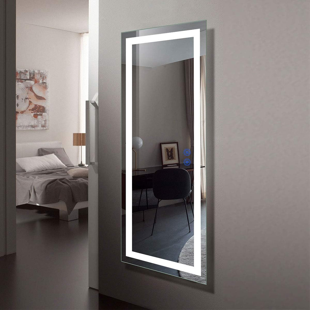 Dimmable LED Bathroom Mirror with Anti-Fog and Bluetooth Function B50274