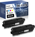 2 Pack Black Compatible Toner Cartridge for Kyocera M2540dw M2040dn O2320