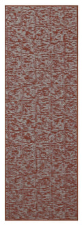 Rust Distressed 5 ft. x 10 ft. Floor Rug P413572