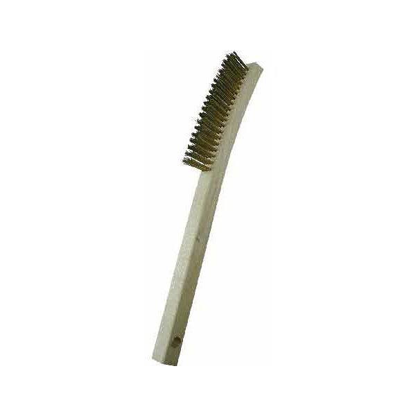 3 x 19 .006 Brass Scratch Brush Case of 12 Y986