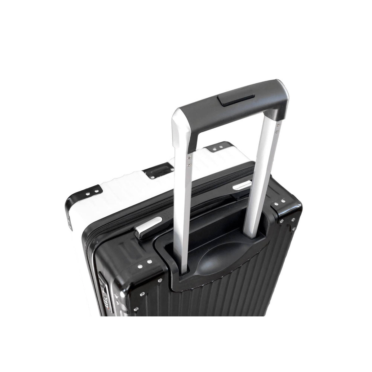 White Carry on Suitcase W38271