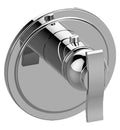 Thermostatic Trim Plate with Lever Handle in Olive Bronze A331