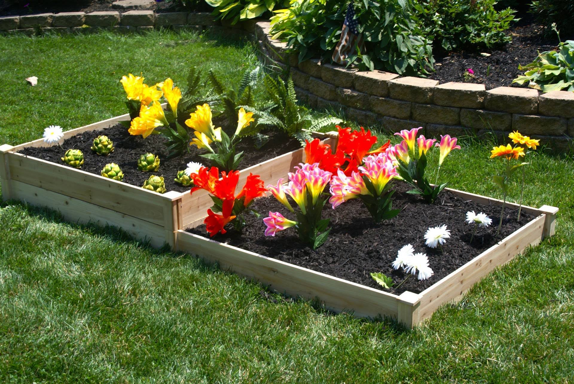 Raised Garden Bed (4ft x 8ft x 11in) A15218
