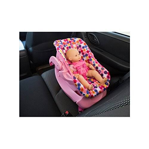 Pink Dot Doll Toy Car Seat R91174