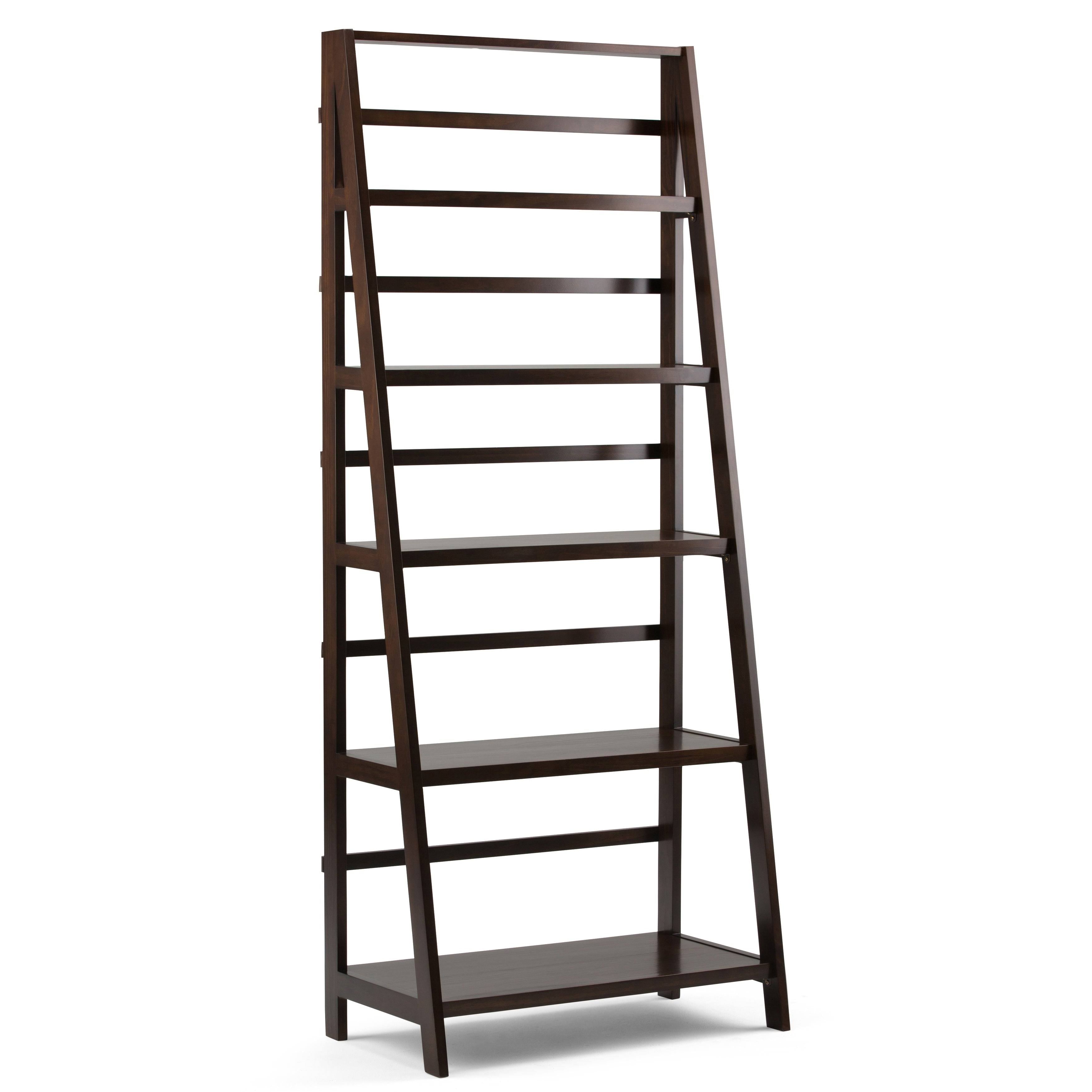 Rustic Solid Wood Bookcase M3951