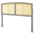 King Gray Panel Headboard N211