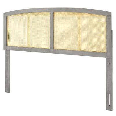 King Gray Panel Headboard N211