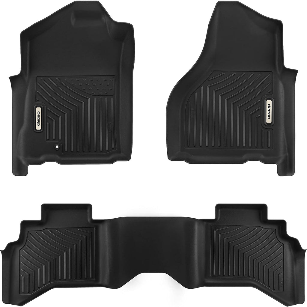 Black TPE All-Weather Floor Liners N27005