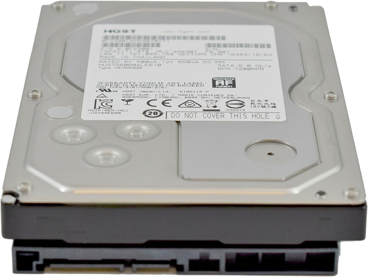 6TB 7200 RPM SATA 3.5in Enterprise Hard Drive B538277