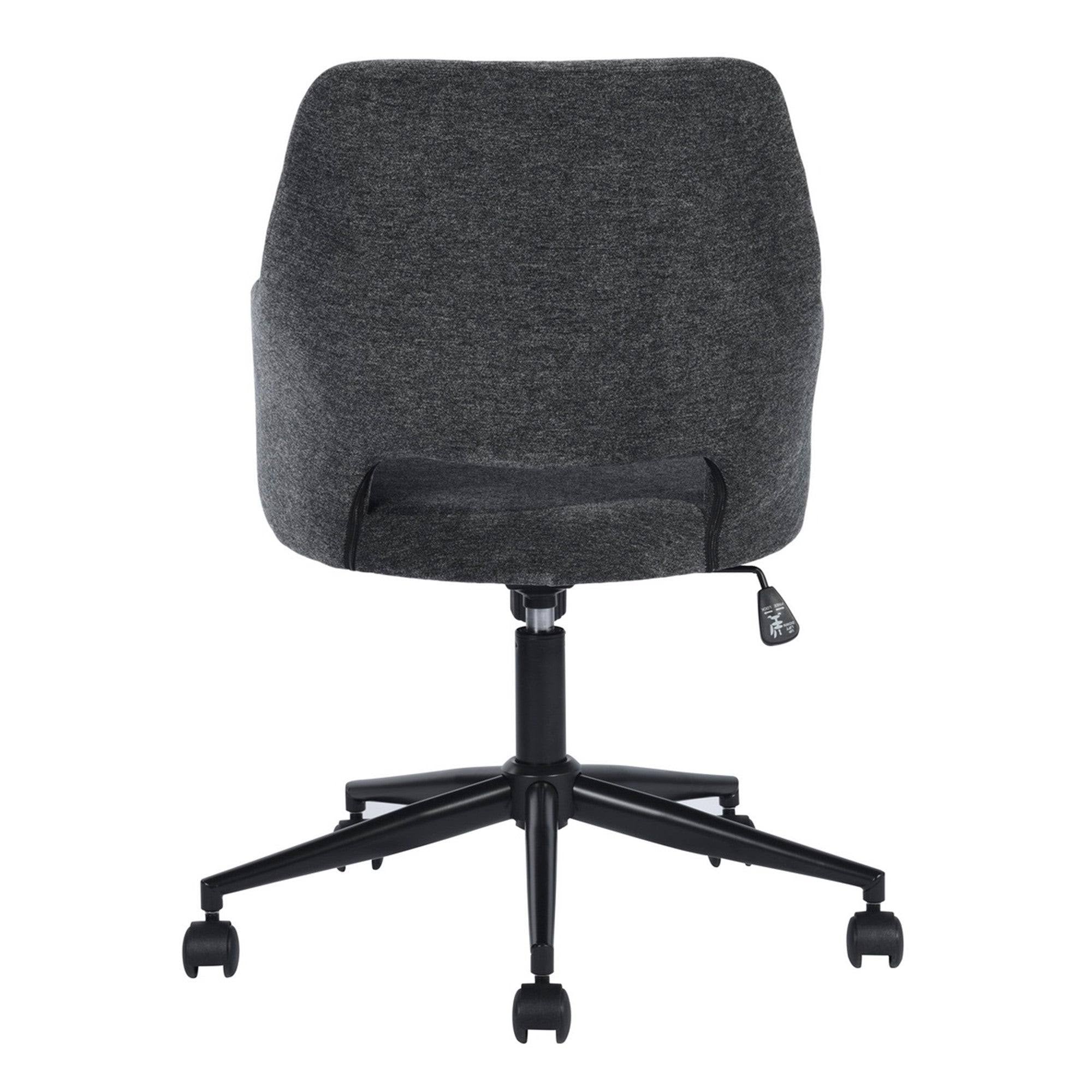 Dark Grey Swivel Desk Chair R198376