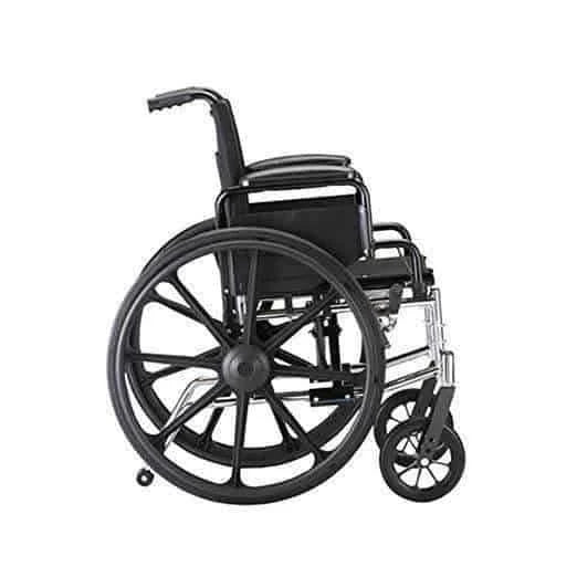 Lightweight Wheelchair with Desk Arms and Footrests U563