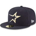 Navy Wool Fitted Hat Cap 7 5/8 H701422
