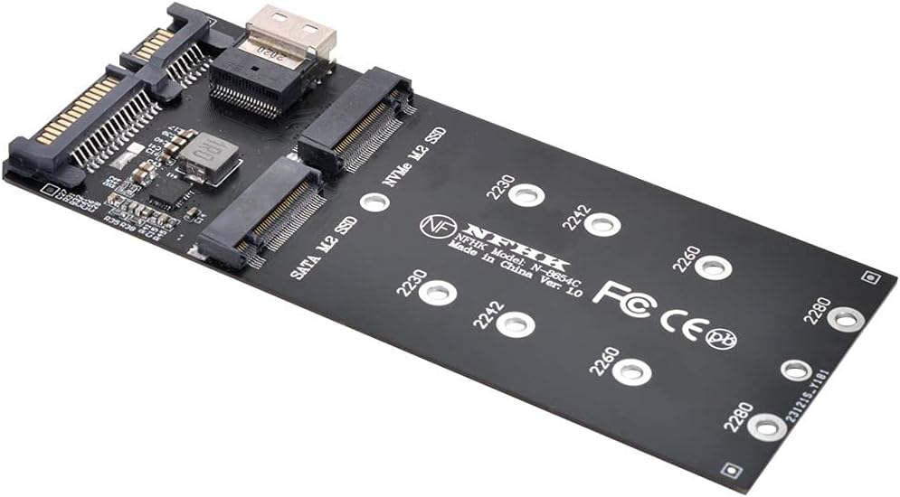 SFF-8639 U.2 to Slimline SFF-8654 4i NVME PCIe SSD Cable J47535