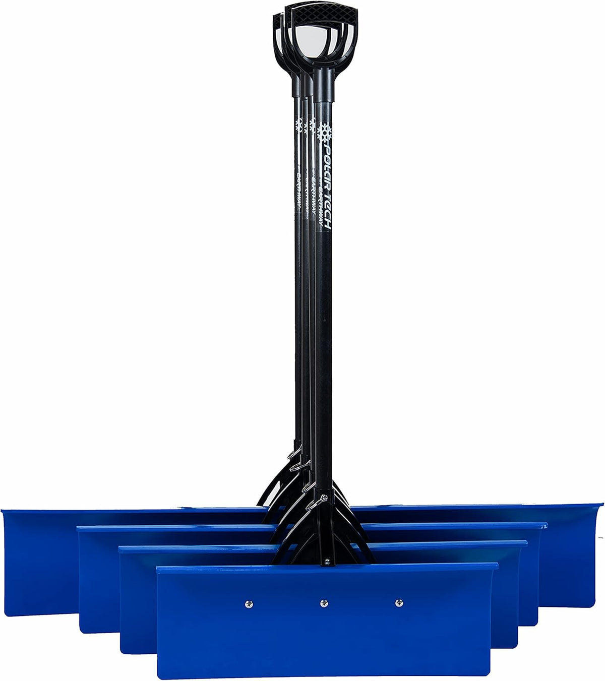 30" Snow Pusher with Fiberglass Shaft, D-Shaped Handle, Pack of 2 J845291
