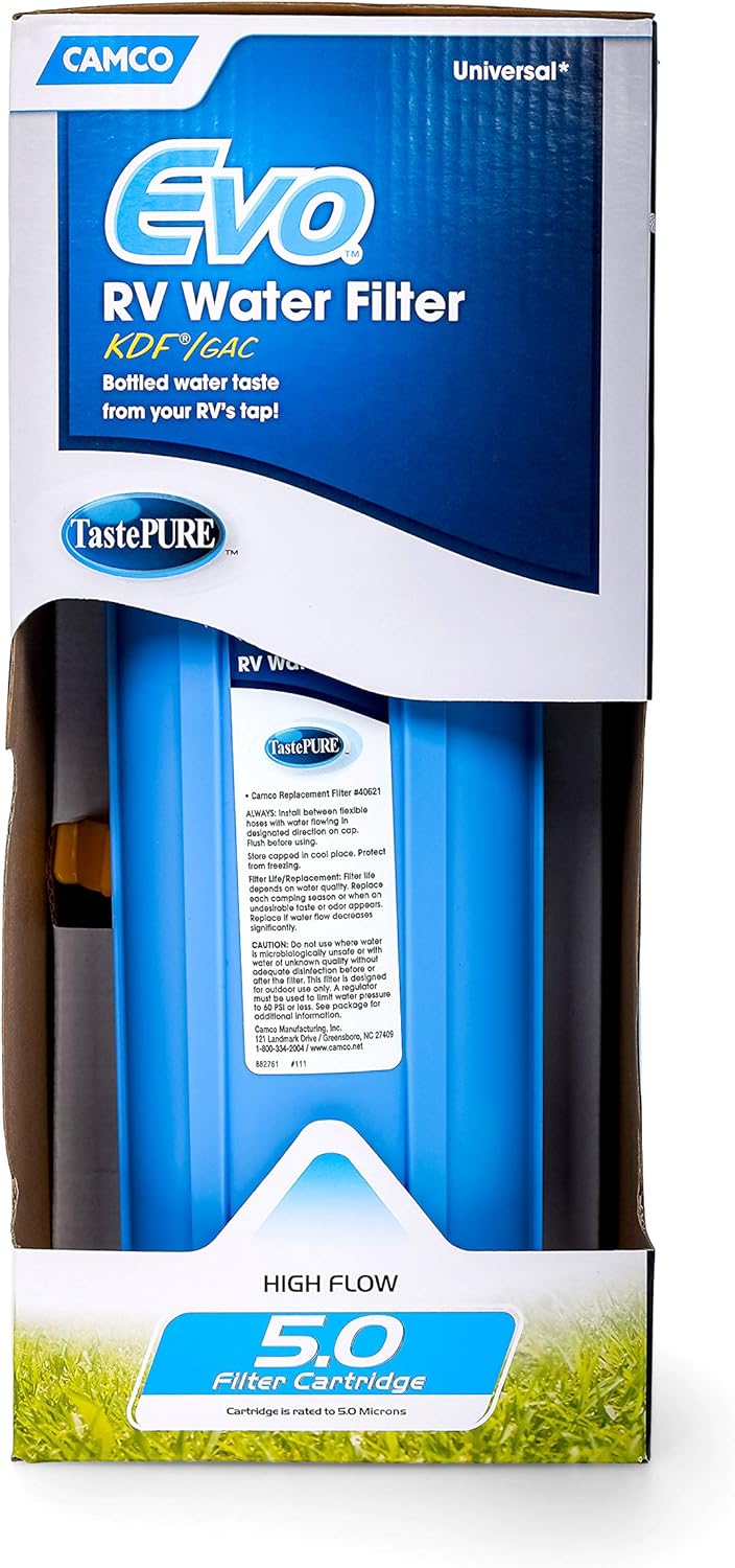 White RV & Marine Water Filter N5028