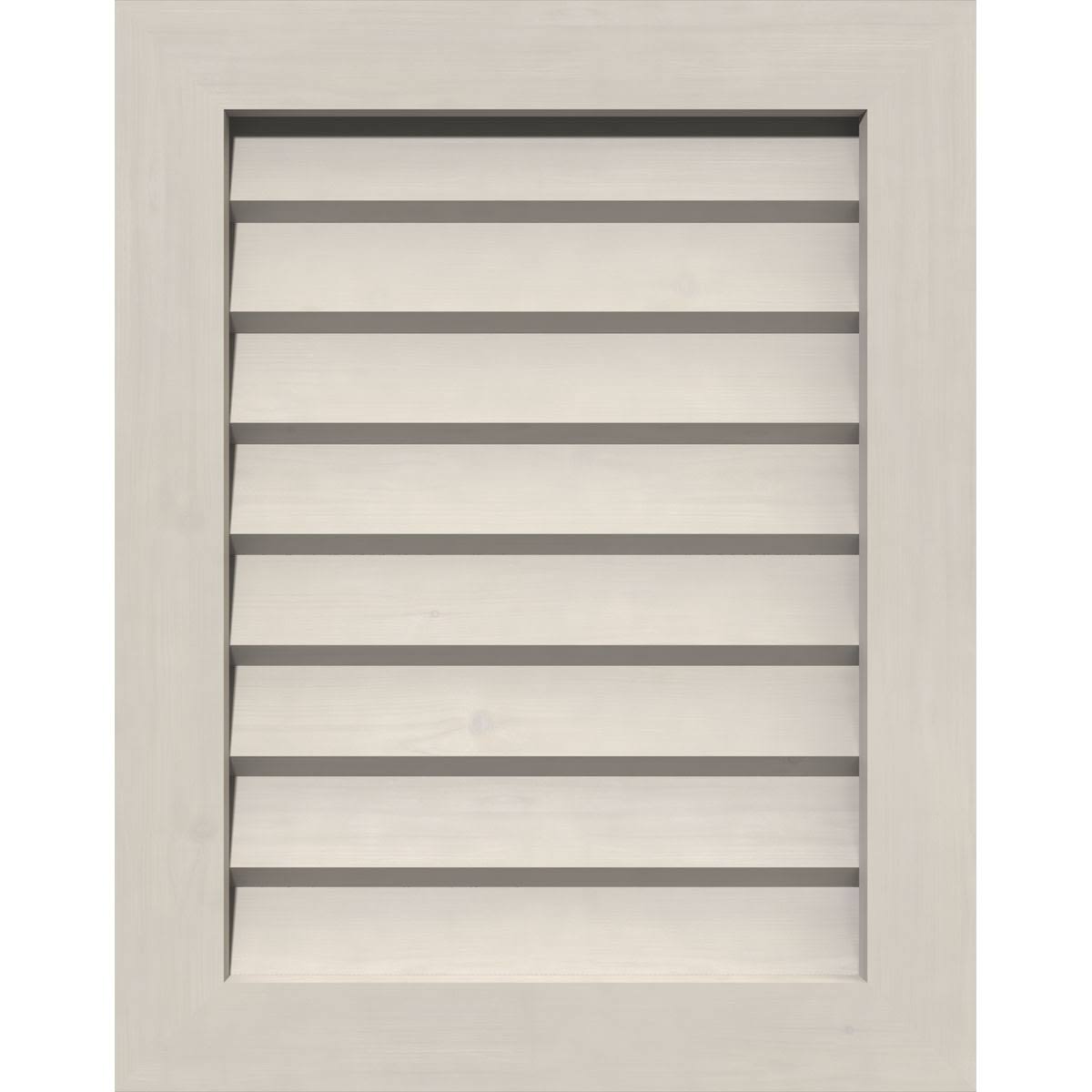 Primed Non-Functional Vertical Gable Vent K103402