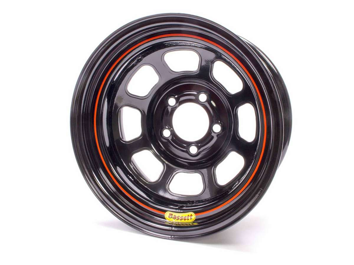 Black 15x8" 5x5.50 Wheel P198
