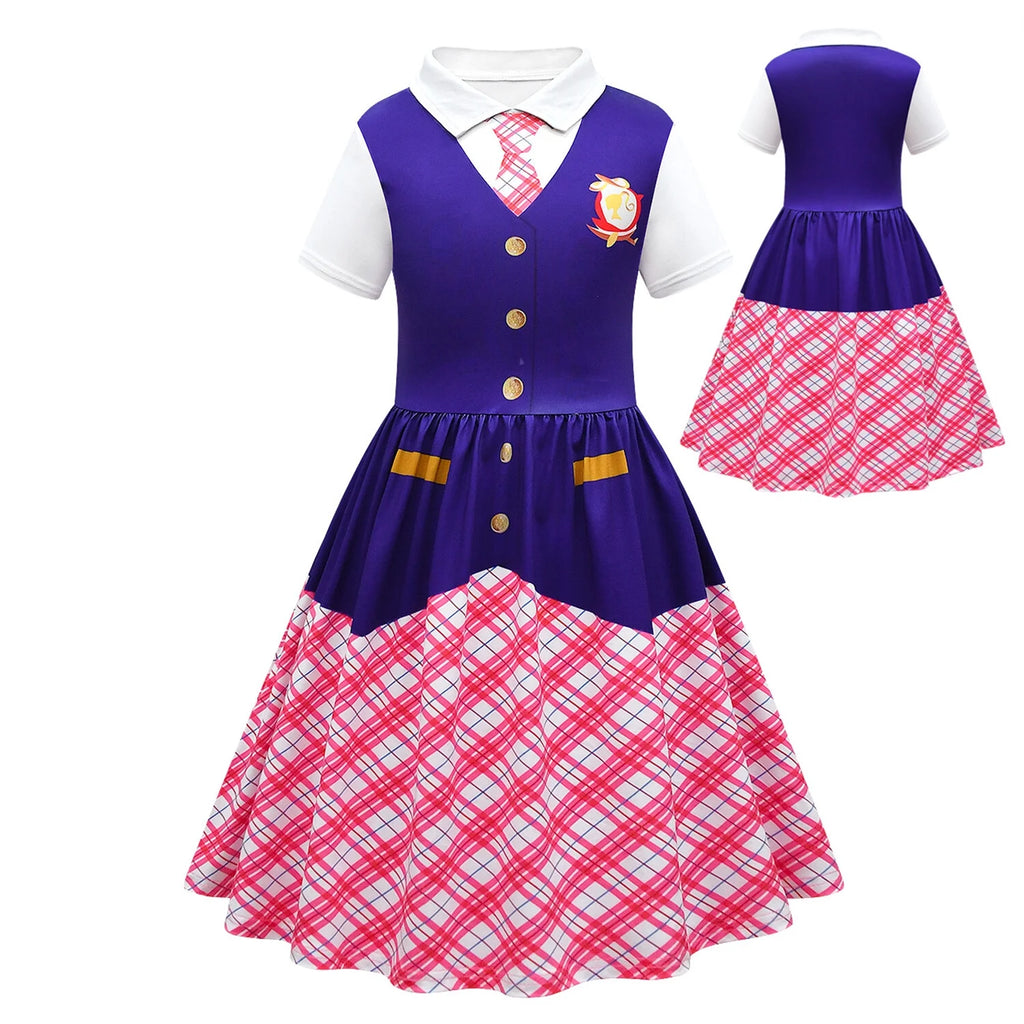 Pink & Purple Girls Princess Dress C2505