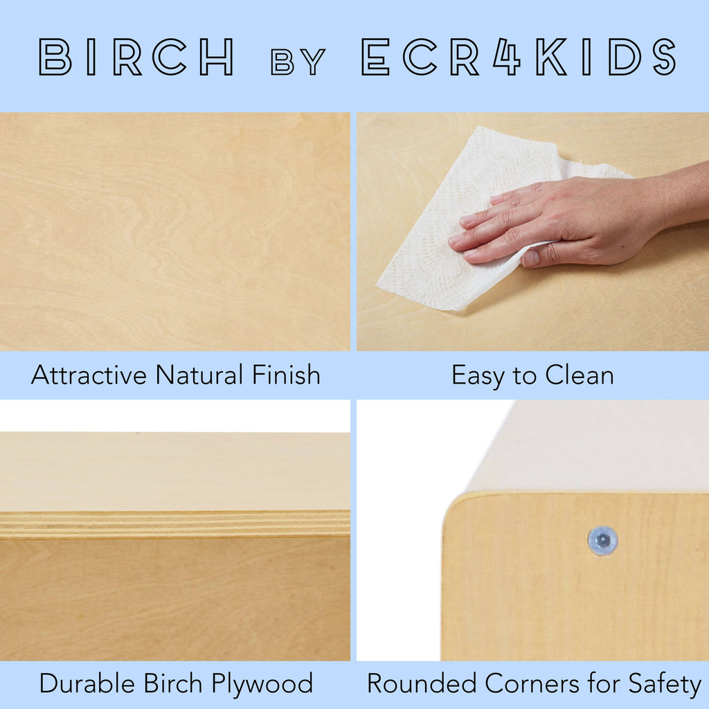 2 Shelf Birch Storage Cabinet C442218
