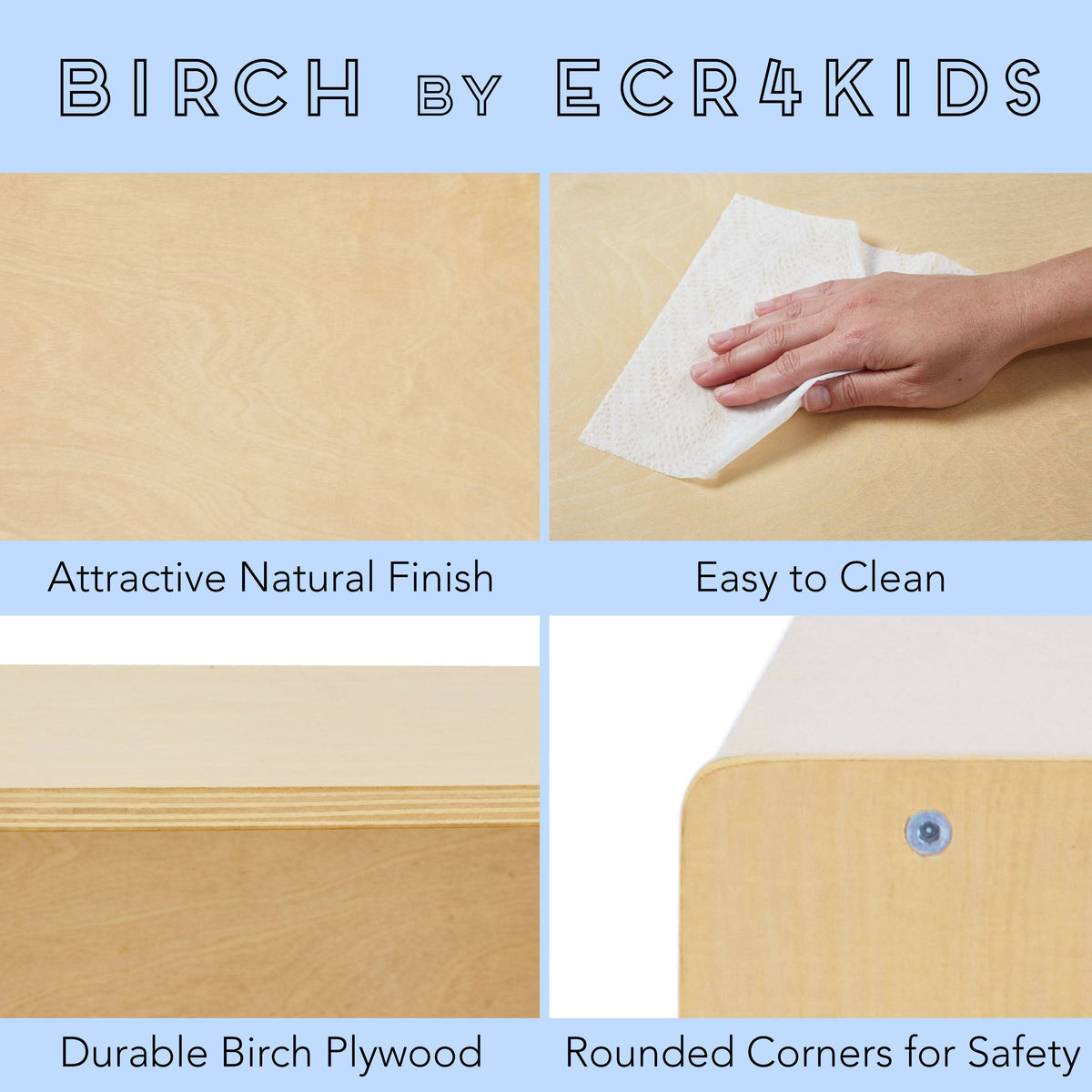 2 Shelf Birch Storage Cabinet C442218